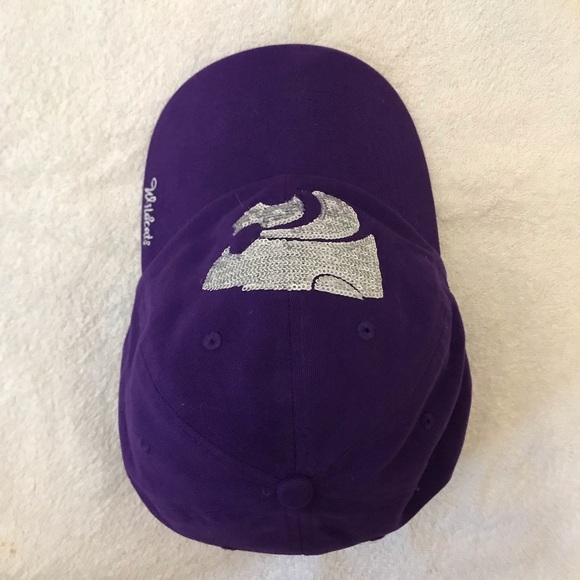 '47 Brand for NCAA Kansas State Woman's Wildcat Adjustable Purple Ball Cap - Picture 9 of 14